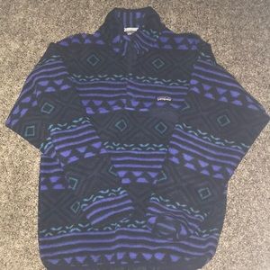 Patagonia button up sweater